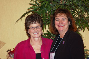 Jan Woodcock and Cherie Maas Anderson